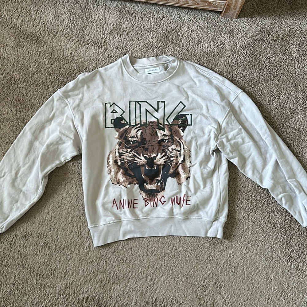 Anine Bing tiger sweatshirt